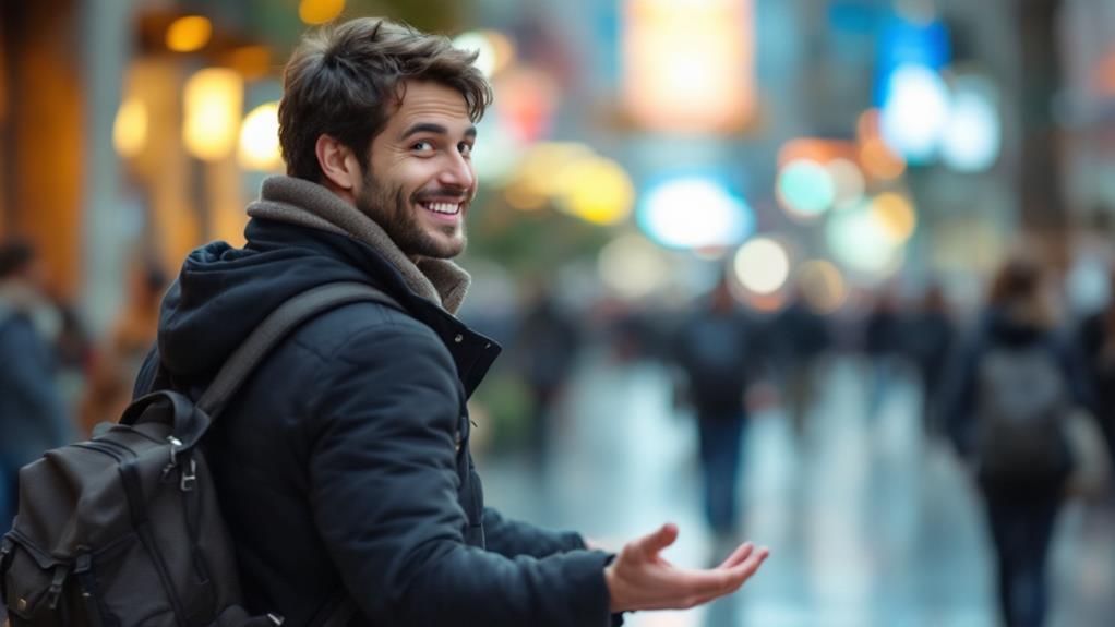 inviting body language conversation