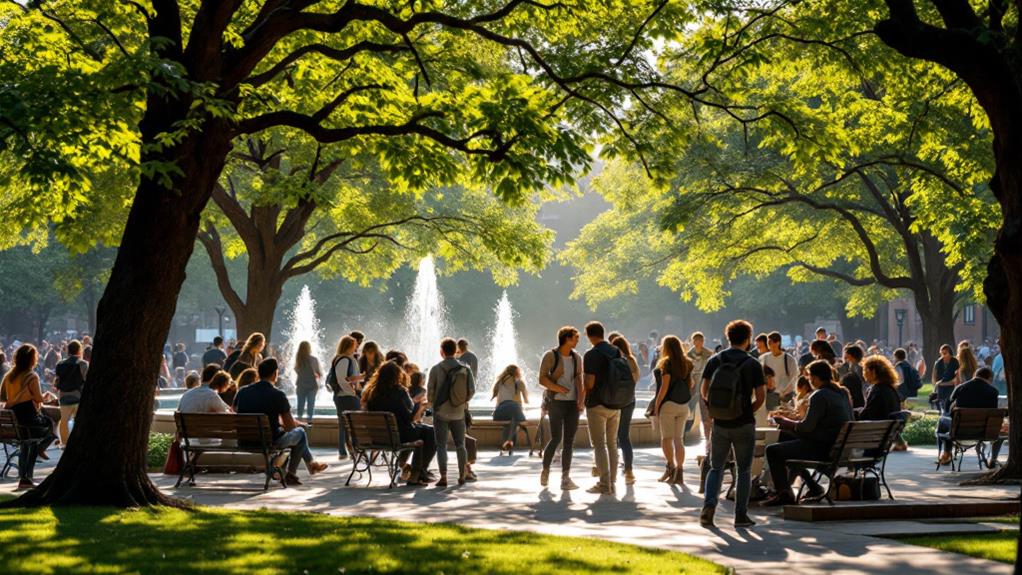 ideal conditions for unplanned encounters