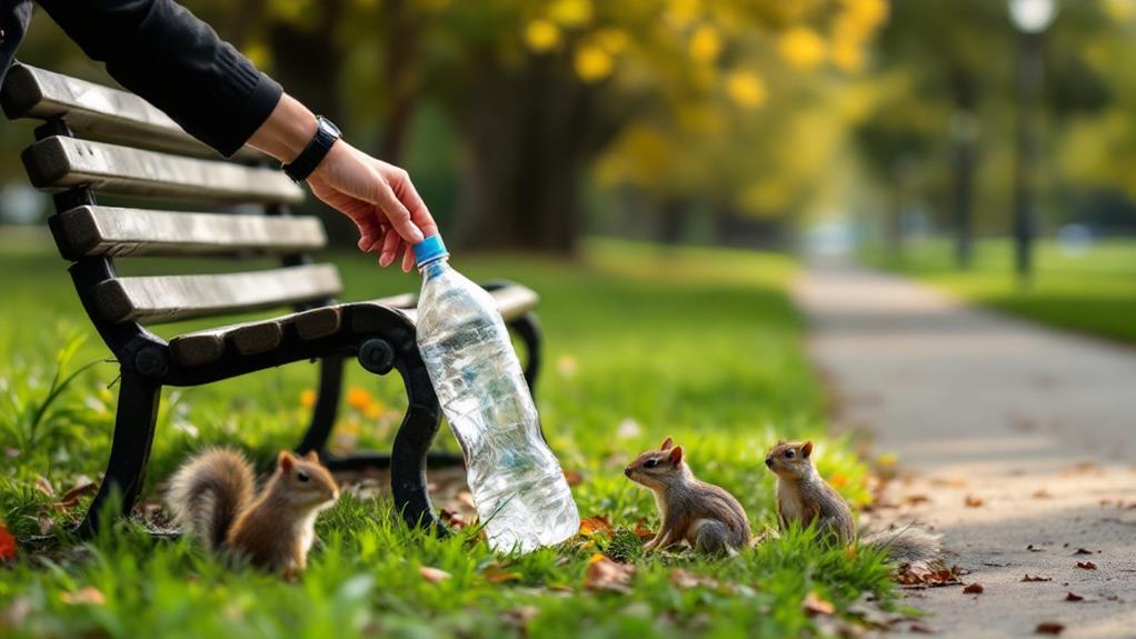 dispose trash responsibly