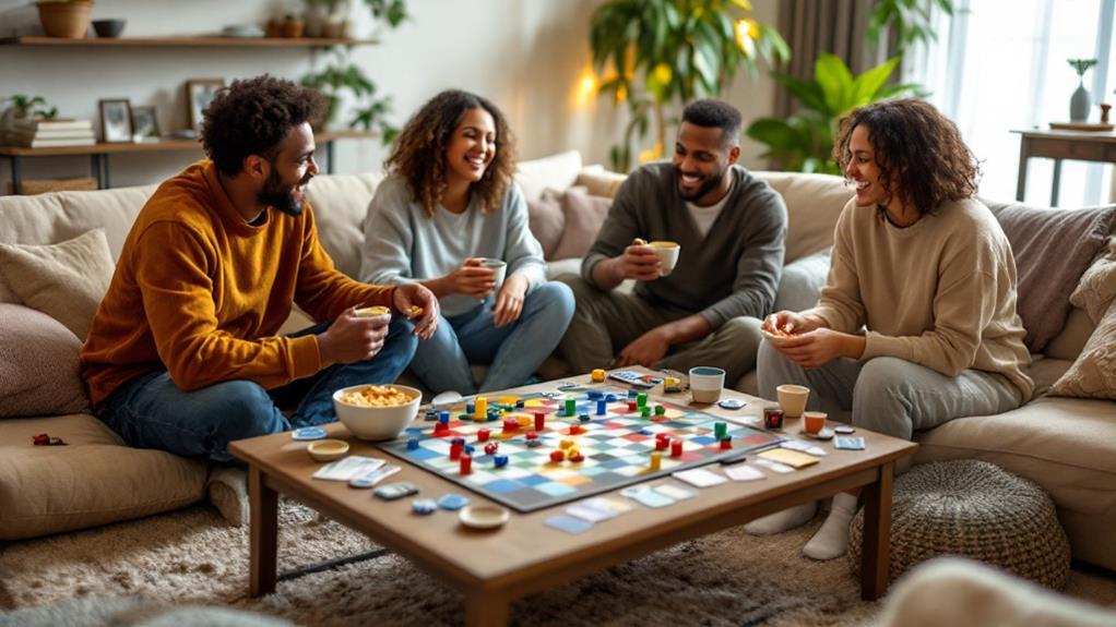 gather friends for game filled evening