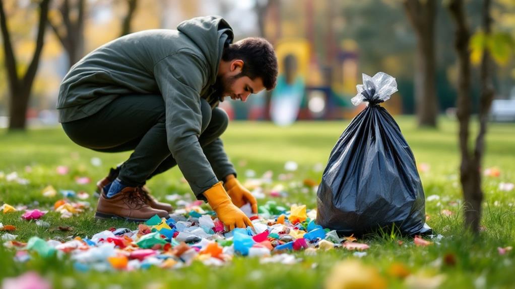 collect waste maintain environment cleanliness