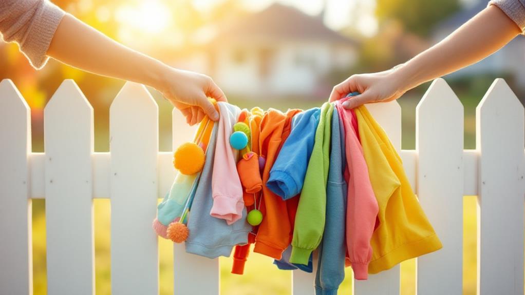 donate unused outgrown belongings