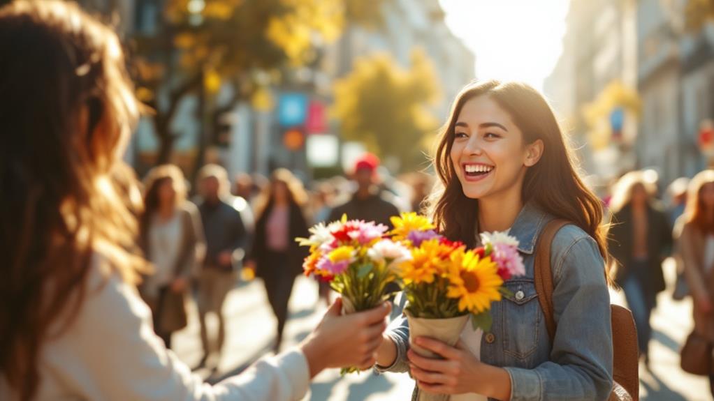 spread uplifting messages locally