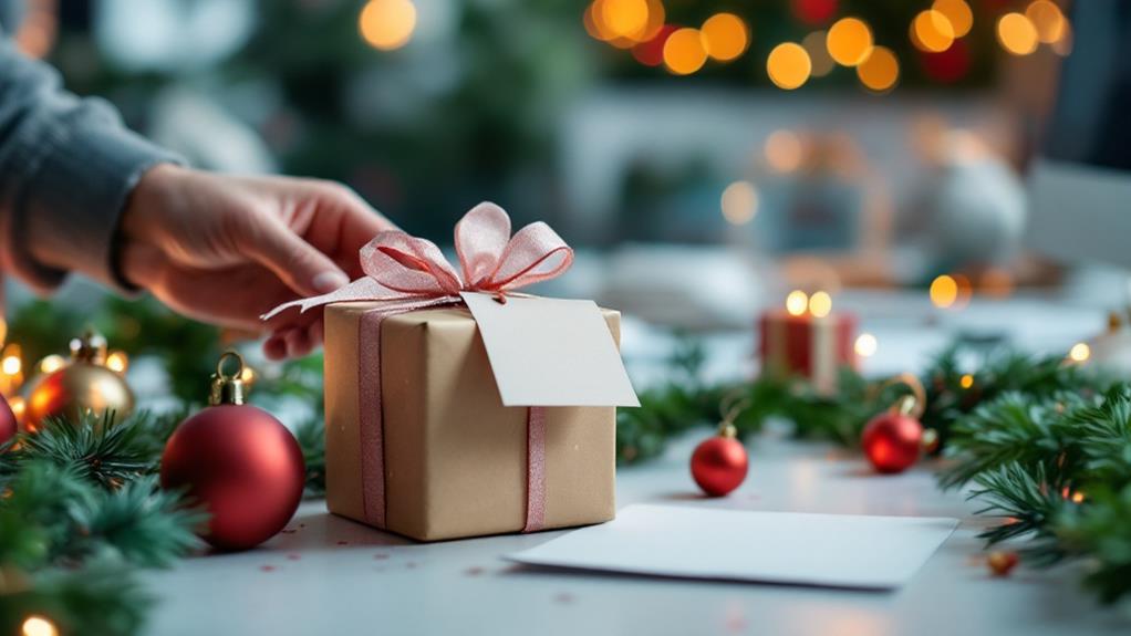 co workers holiday gift exchange