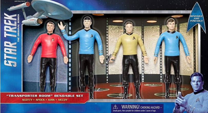 NJ Croce Star Trek TOS- Transporter Room Boxed, Set