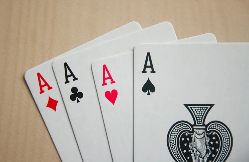 four ace cards