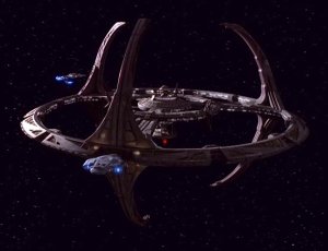 The Deep Space Nine station