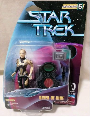 5-Seven of Nine Action Figure As Featured in the Star Trek