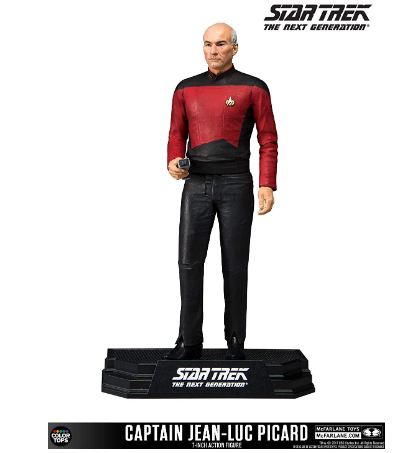 McFarlane Toys Star Trek Captain Jean-Luc Picard Collectible Action Figure