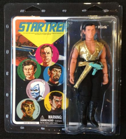 Star Trek The Original Series Mirror Kirk Retro Style Action Figure