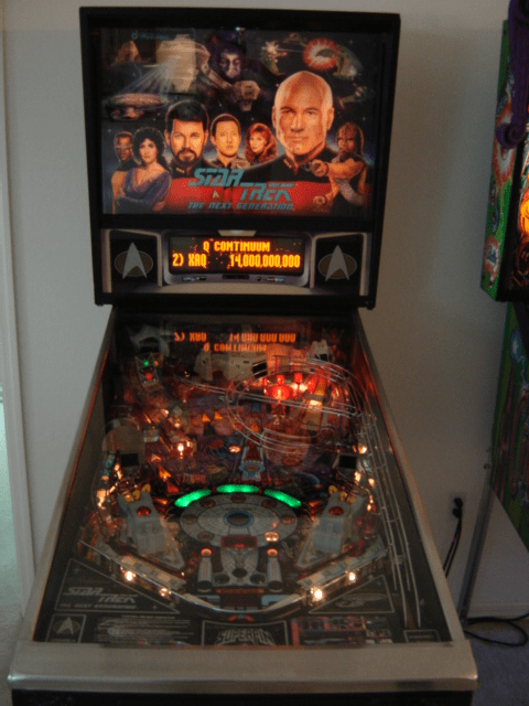 Star Trek- The Next Generation-inspired pinball machine
