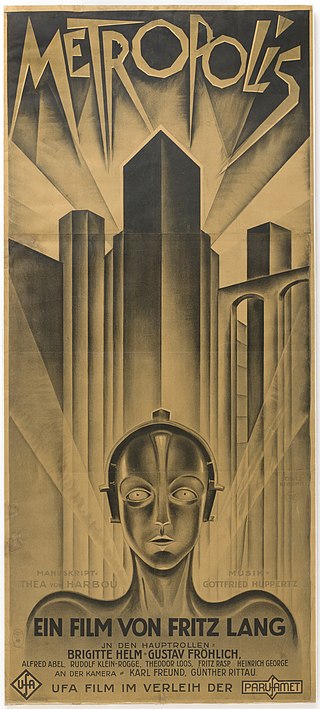poster for the 1927 German film Metropolis