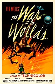 poster for the 1953 film The War of the Worlds