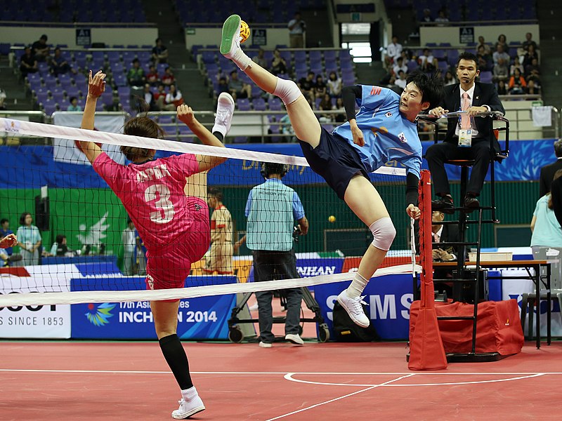 women's double sepak takraw event at the 2014 Asian Games in Incheon